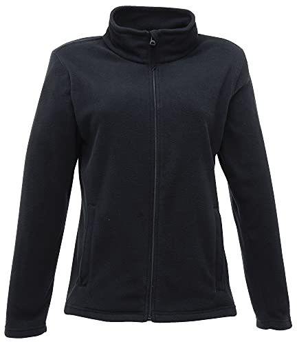 Regatta TRF565 54B08L Women's Micro Full-Zip Fleece Jacket, Dark Navy, Size 8