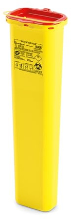 Gima Magnum Sharp récipient, 6.3 l, Long, Sharpsafe, Poubelle, aiguilles et Sirynges jetables à nourriture