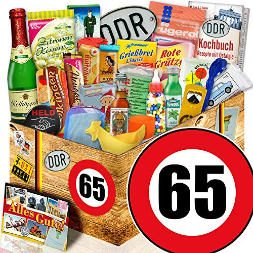 Geschenk Set / 24er Allerlei/Gebrurtstag 65 / DDR Paket Mutter