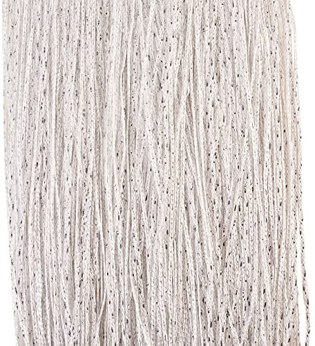 Airssory Cortina de seda de poliéster para puerta, cinta de hilo de espagueti, flecos, para separador de habitaciones, bodas, Navidad, fiestas, cafeterías, restaurantes