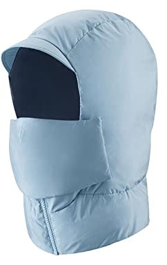BYNYXI Wintermütze, 3 in 1 Schlupfmütze Kapuzenschal Mützenschal mit Gesichtsschutz Warme Mütze wasserdichte Sturmhaube Kopfbedeckung Gefütterte Schal Mütze für Männer Frauen Radfahren Skifahren