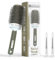 Beauty Carves Round Hair Brush, 53mm Barrel with 2 Clips - Blow Dry Hair Brush with Flexible Nylon 66 Bristles - Nano Ionic Heat Resistant Tech for Professional Curling, Styling & Shining Texture