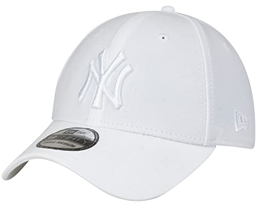 New Era 39Thirty Stretch Cap - New York Yankees weiß