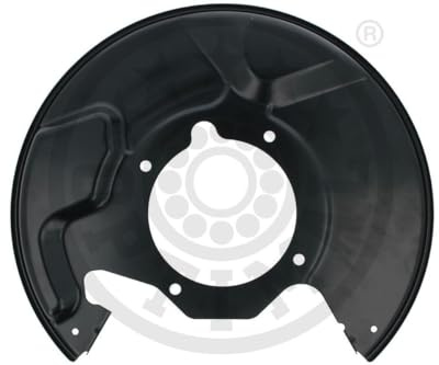 OPTIMAL Flasque de frein Avant Gauche Tôle d'acier Compatible avec TOYOTA LAND CRUISER 100 UZJ100 4778260110