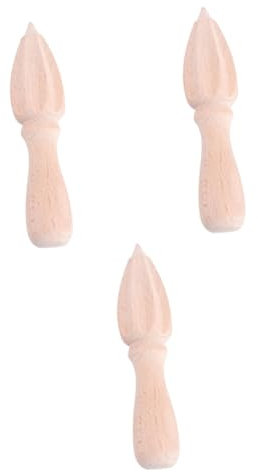 Alipis 3pièces Wood Citrus Reamer Manuel Pour Et Outil De Cuisine Pratique Pour Préparer Jus Et Cocktails