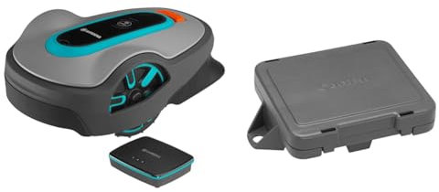 Gardena Mähroboter smart SILENO Life 750 m² Set & Winterschutzbox für Kabel