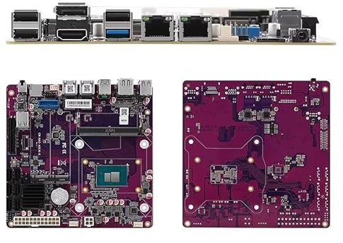 CYMINILMDPC Mini ITX NAS Motherboard,Core 3-N355,6-Bay 6X SATA3.0, 2X M.2 NVMe, 2X i226-V 2.5G LAN, PCIe x4 Slot, DDR5, Firewall/Server/Home NAS Build