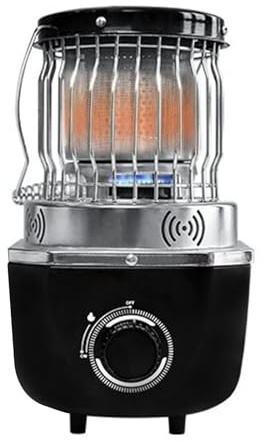 Réchaud de chauffage d'extérieur réglable - Chauffage de terrasse portable, cuisinière à bois propane | Solution de chauffage d'arrière-cour résistante intempéries, cuisinière à gaz à haute