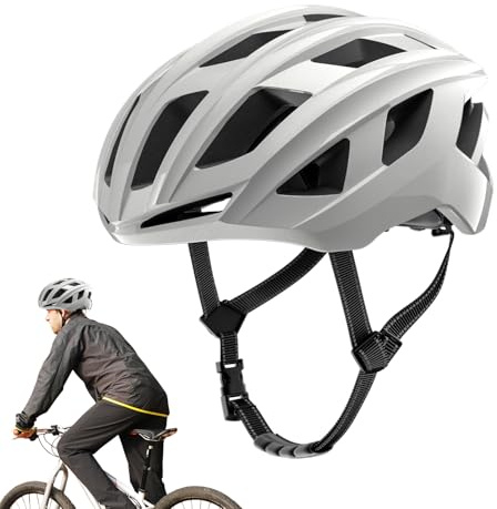 Fahrradhelm Herren Damen Fahrrad Schutzhelm, Rennrad Helm Herren, Mountainbike Inliner Skaterhelm Radhelm, Cityhelm Urban Fahrradhelm Fahrrad Helm Mit Belüftungskanäle,54-61cm