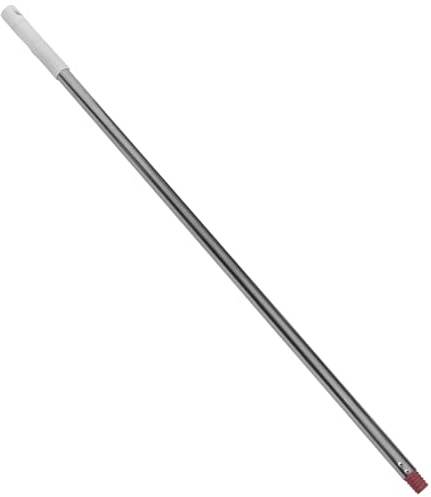 HIAKDOFT Thickened Stainless Steel Broom Handle Replacement Extension Poles for Versatile Broom and Dustpan Use Heavy Duty Rods for Household Cleaning Various Surfaces Random Color