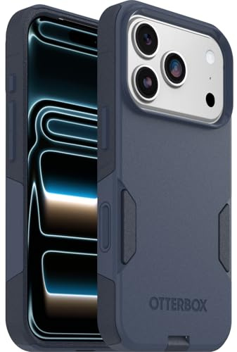 OtterBox Commuter MagSafe Skal för iPhone 17 Pro, Blå | Stöttåligt, fallsäkert, tåligt, skyddande skal, testad till militärstandard x3