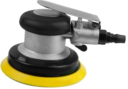 Operitacx Levigatrice Orbitale Pneumatica ad Alta Velocità per Palmare Ergonomica Leggera Utensile Aria Compressa Resistente per Verniciatura e Falegnameria