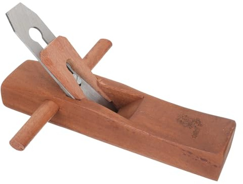 FOMIYES Pialla a Mano in Legno di Padouk 280Mm, Dispositivo per Lavorazione del Legno Lama Affilata, Adatta a Lavori di Falegnameria e Intaglio