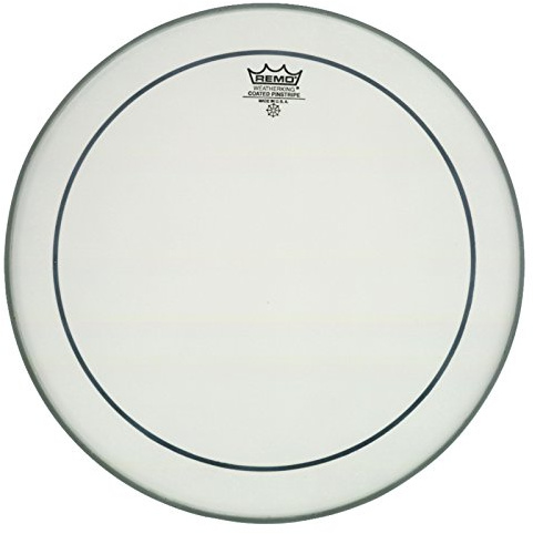 Remo Schlagzeugfell Pinstripe Weiß aufgeraut Bassdrum - 22 - PS-1122-00