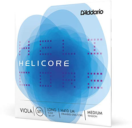 D'Addario H410 LM Helicore Long Scale Medium Tension Viola String Set