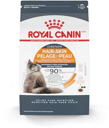 Royal Canin Feline Care Nutrition Hair & Skin Care Adult Dry Cat Food, 6 lb Bag