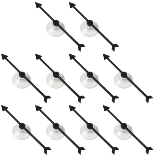 Ymxygz 10pcs Board Game Arrows Spinners, Arrows Game Spinner, Probability Spinner, Suction Cup Board Arrows for Board Games