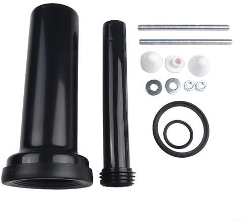 Set di Accessori per l'industria e la Scienza, Set di Tubi di Collegamento, Kit di Collegamento per Telaio della Cassetta WC con prolunga per Tubo di Scarico da 45 mm, WC sospeso