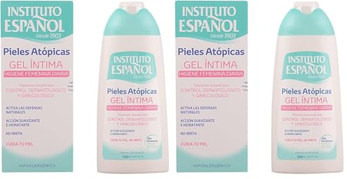 Instituto Español Gel Higiene Femenina Íntima para Piel Atópica - 300 ML (Paquete de 2)