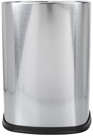 Alipis bote de basura de acero inoxidable botes de basura contenedores de cocina contenedor de sensores Trashcan para la cocina bote de basura metalico el plastico Silver