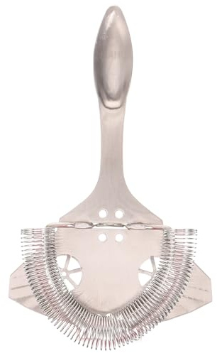 Ipetboom Colino per Cocktail in Acciaio Inox Filtro a Barra per Cubetti di Ghiaccio, Strumento Bar per Cocktail Professionale e Uso Domestico, Design Europeo Elegante, Confezione Singola