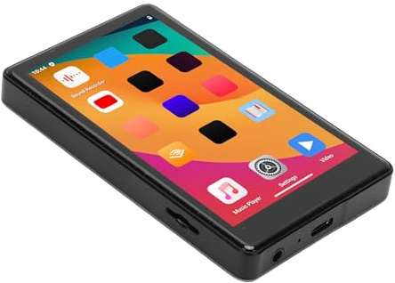 Elprico MP3 Player with Bluetooth and WIFi, 3GB RAM and 32GB ROM, 4 Touch Screen Music & Video Player, Built-in Speaker, E Book,WIFi MP4 for Kids, Support for Android 8.1