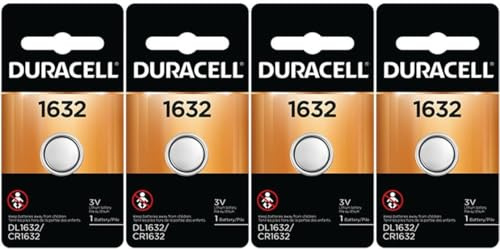 2 X 4 Pcs Lithium Battery ECR1632 CR1632 DL 1632 3V Batteries