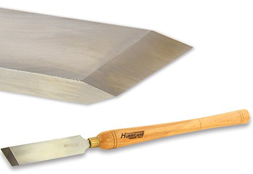 Hurricane Turning Tools, HTT-119, High Speed Steel, 1 1/2 Skew Chisel for Woodturning