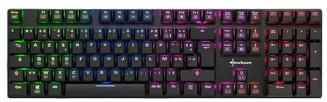 Sharkoon PureWriter RGB Switches Bleu