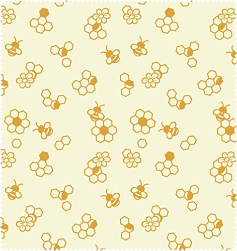 Tala Bienenwachstücher, Verschiedene Muster, 1 cm x 33 cm x 35,5 cm, Nachhaltige Alternative zu Plastik, Ideal zum Einpacken und Frischhalten von Lebensmitteln