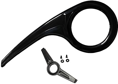 wisoolkic Elegante Protezione per Catena per Mountain Bike Personalizza Accessori per Bici da Corsa Bicicletta ABS Personalizzata e Bella (40-44 Denti)