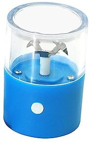 EBILUN Molinillo De Hierbas Eléctrico Multifunción, Triturador De Tabaco, Molinillos De Hierba Recargables Por USB, Accesorios Para Fumar, Herramientas De Cocina Para El Hogar (Azul)