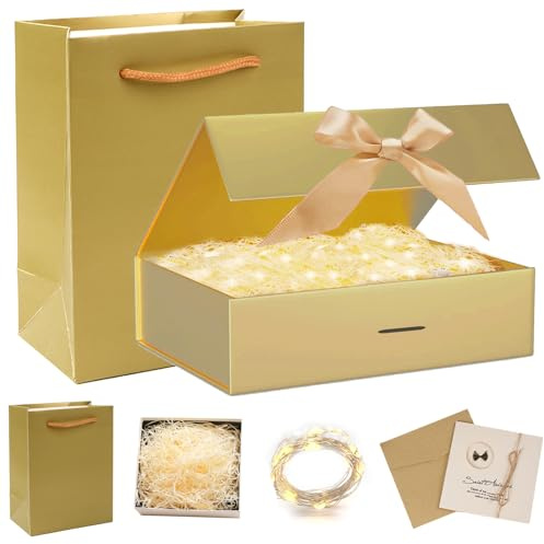 Geschenkbox mit Deckel, Geschenkbox mit Schleifen, Faltbare Geschenkboxs
