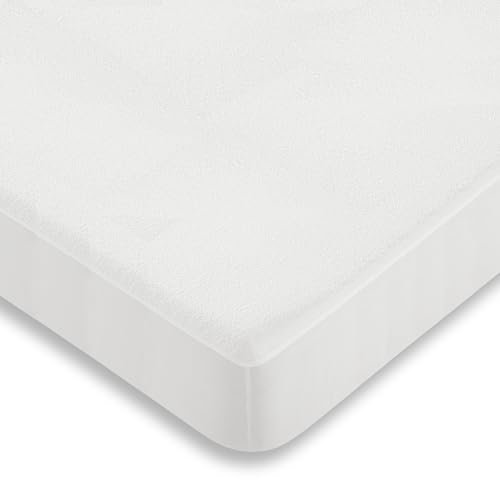 D'A GAMA HOME COLLECTION Protector DE COLCHON Impermeable & Transpirable Modelo. Aire 100% Rizo Microfibra, VALIDO para Largo DE 190 Y 200 Alto COLCHON 28 CM. (Cama 200)