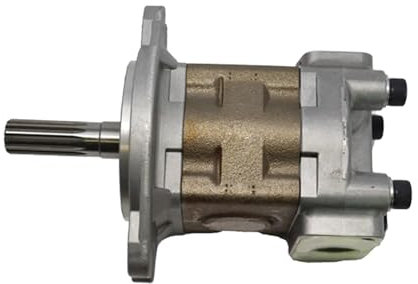 Molloparts Pompa a ingranaggi idraulica 91871-03600 9187103600 compatibile con il carrello elevatore FD40-50 F19B-F28A del motore S6S di Mitsubishi