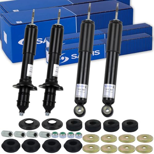 BandelOne enthält 4x Sachs Stoßdämpfer vorne + hinten passend für M-Klasse W163 + Zubehör