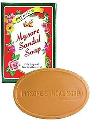 (pack of 1) Mysore Sandal Soap,(pack of 1) Pure Sandalwood soap, Since 1916