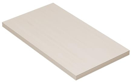 KESSLER PRO Tischplatte aus Rohem Sperrholz 40mm - 90x50cm Sperrholzplatte Für Möbelbau: Küche, Werkstatt & DIY