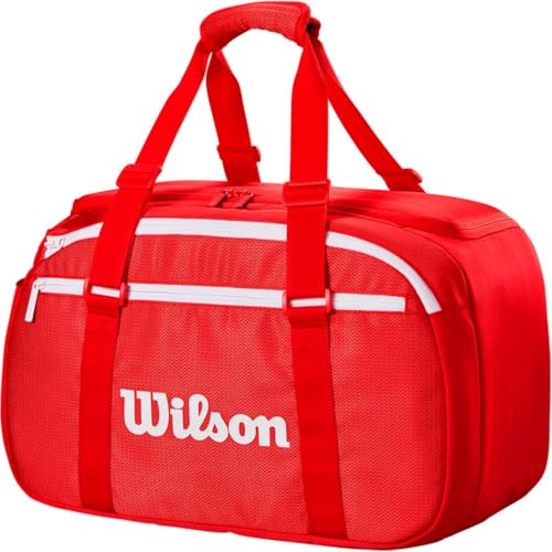 Wilson WR8037001001 Super Tour Wilson Red Kleine Duffel Tennistasche