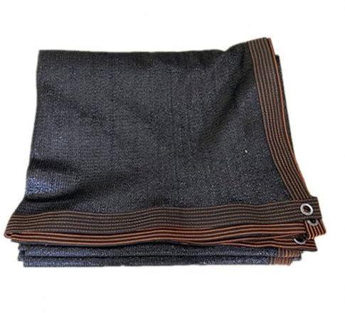 PanHuiWen Voile Ombrage 5x5 Carré Mat Voile D'Ombrage A Planter Filet Dombrage pour Serre De Jardin pour Jardin, Pergola Et Camping-Car Noir,5x7m