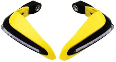 GANDUS Protezione Universale per Le Mani per Motociclette, Modifica, Equipaggiamento Protettivo per CB 250 ADV 150 X ADV 750 Crf Forza 300 Bros Crf450r Protettore(Yellow)