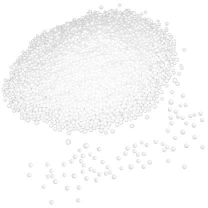 SEWACC 1sacchetto Palline di Schiuma Bianca per Imbottitura di Poltrona Sacco Perle di Ricarica per Cuscini e Giocattoli Fai da Te Perle di Polistirolo Espanso per Progetti
