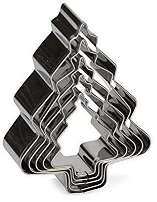 patisse 2048040 Emporte-Pièce Set de 5 Cavités, Gris