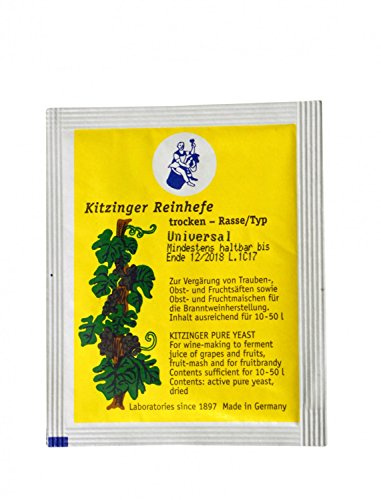 Arauner Trockenhefe UNIVERSAL 5 Gramm ❁ ausreichend für bis zu 50 Liter