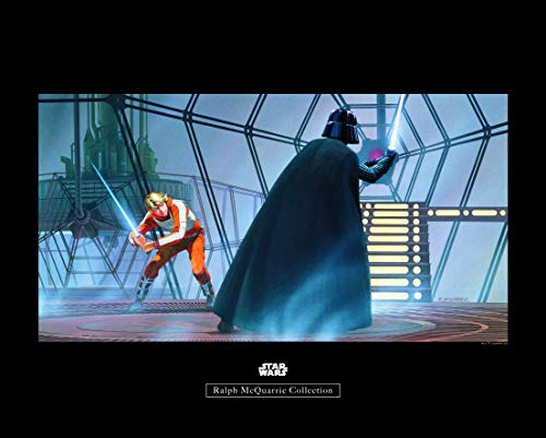 Komar Wandbild | Star Wars Classic RMQ Vader Luke Carbonit Room | Kinderzimmer, Jugendzimmer, Dekoration, Kunstdruck | ohne Rahmen | WB162-50x40 | Größe: 50 x 40 cm (Breite x Höhe)