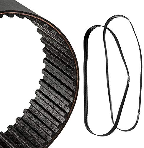 Band Saw Drive Belts Set Fits - Black And Decker 12 inch 9411 Type 1 Band Saw - High Strength Rubber Belts - Replacement Drive Belt - Made In The USA! - Toothed Drive Belt