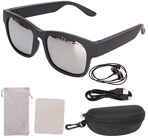 Occhiali da Sole Sole Bluetooth Senza Fili occhiale Ascolto Stereo di Musica e Chiamate Intelligenti Bluetooth 5.0