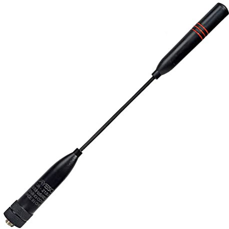 UAYESOK Walkie Talkie Antenna SMA Female Dual Band VHF UHF 144MHz 430MHz Handheld Aerial for 2m 70cm Baofeng UV-5R UV-9R BF-888S GT-3 UV-82 Retevis Kenwood Portable Amateur Ham Two Way Radio