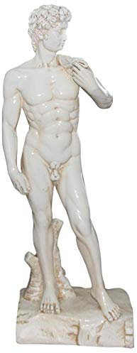 DERBUT Statuen Skulpturen Kunstharz David Kunstskulptur Statue Porträt Heimdekoration