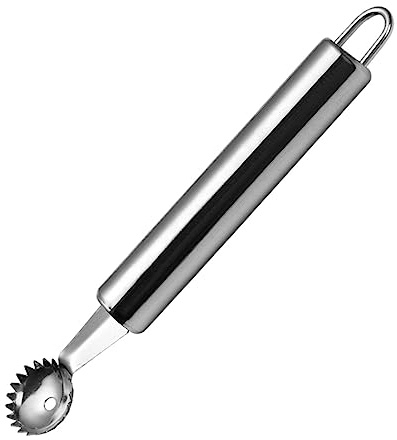 Tocciolatore di pomodori, noccioli di fragole, noccioli di pomodoro, in acciaio inox, per foglie di pomodoro, per frutta e verdura